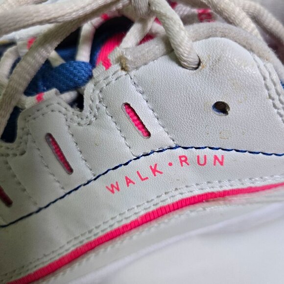 Easy Spirit Romy Walking/Running White Pink Leather Sneaker Size 7.5 - Picture 7 of 8